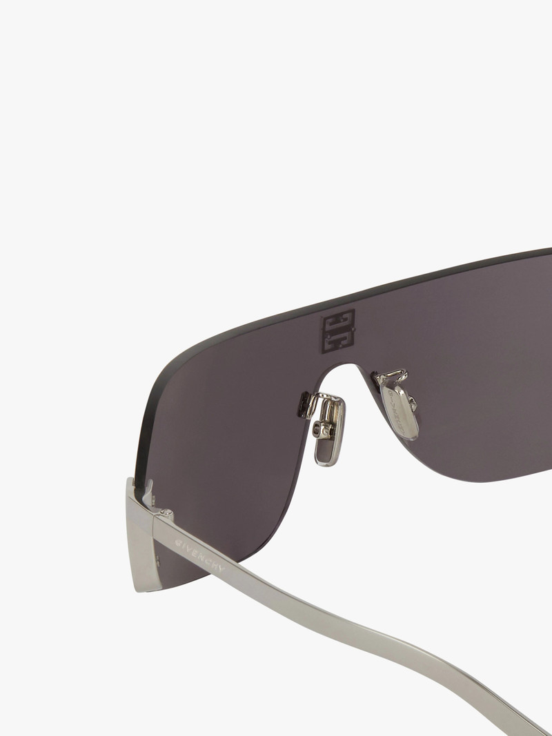 Givenchy 4G MASK UNISEX SUNGLASSES IN METAL outlook