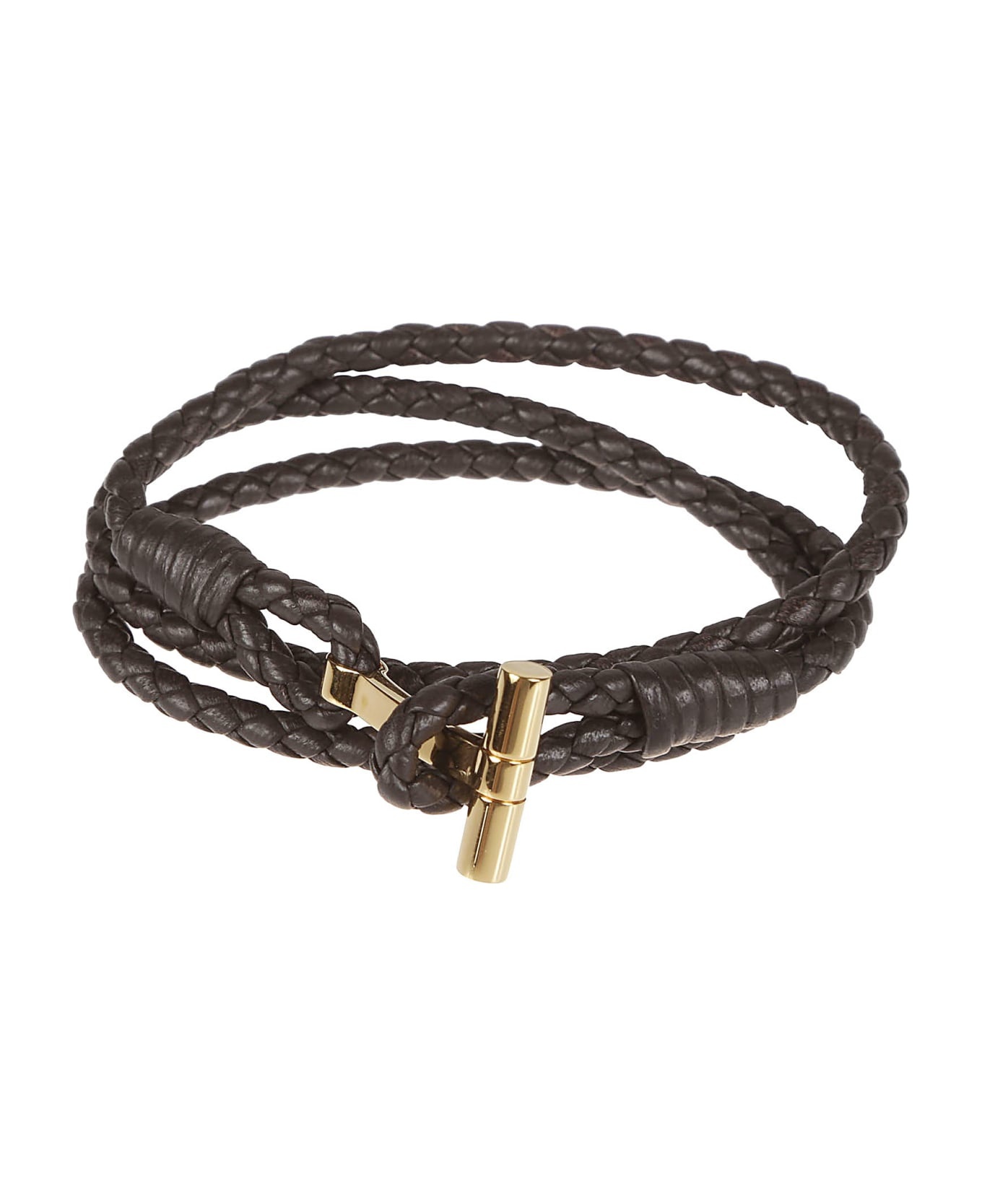 Logo Plaque Braided Bracelet - 2