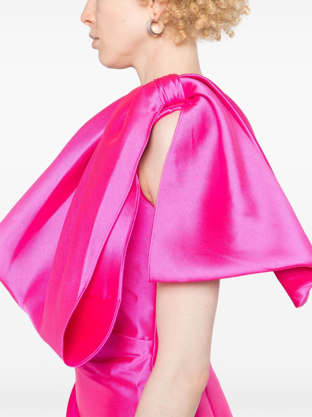 Marcela oversized-bow minidress - 5