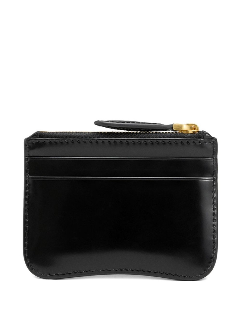 AMI Paris Paris Paris leather cardholder outlook