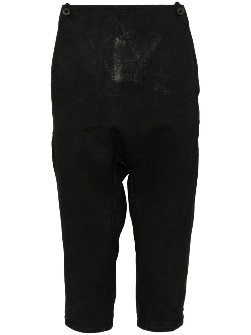 coated pressed trousers 1