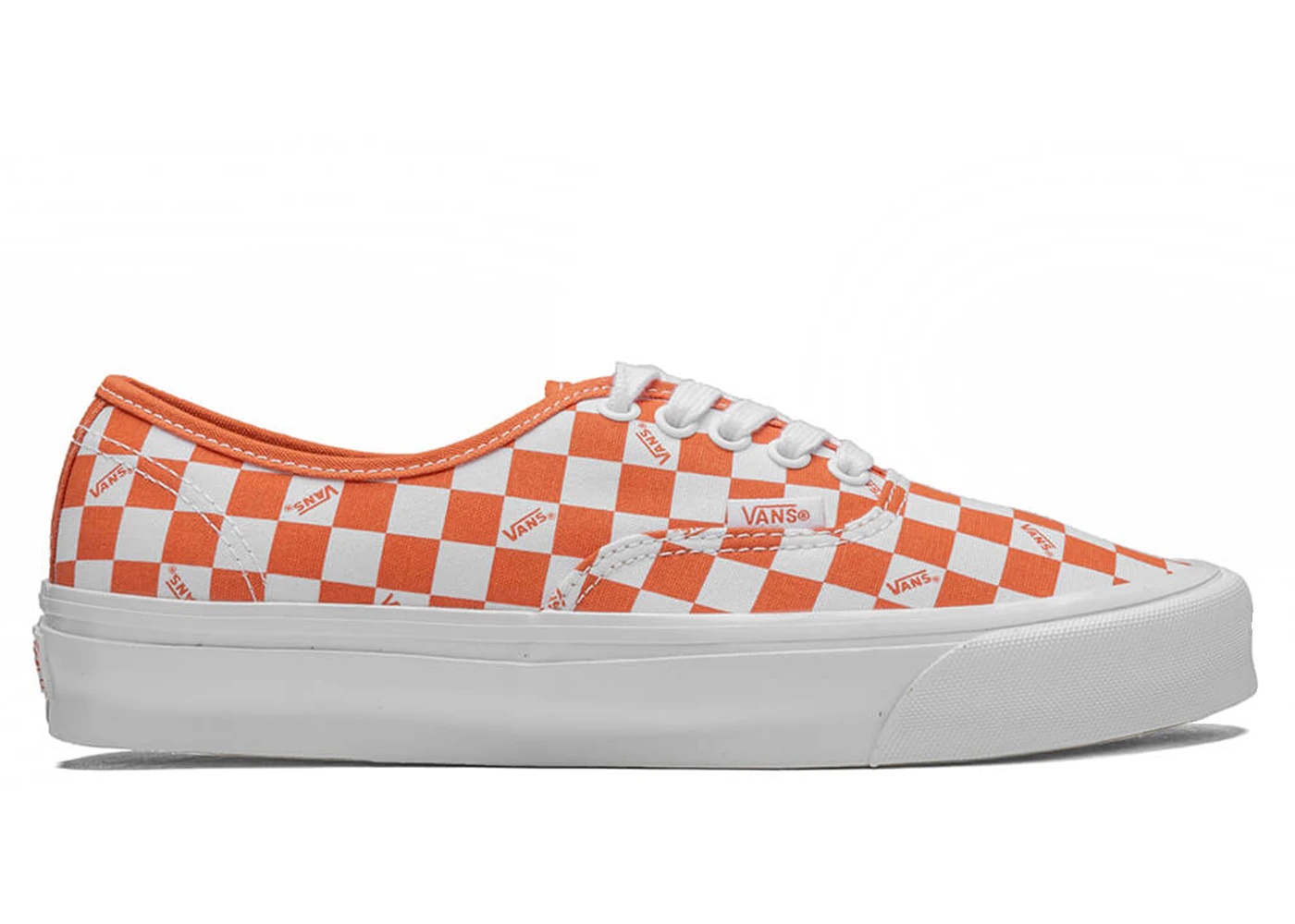 Vans Vault OG Authentic LX Checkerboard Mecca Orange - 1