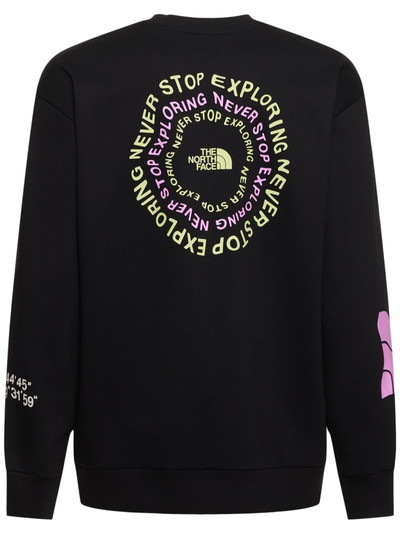 The North Face Graphic crewneck sweatshirt outlook