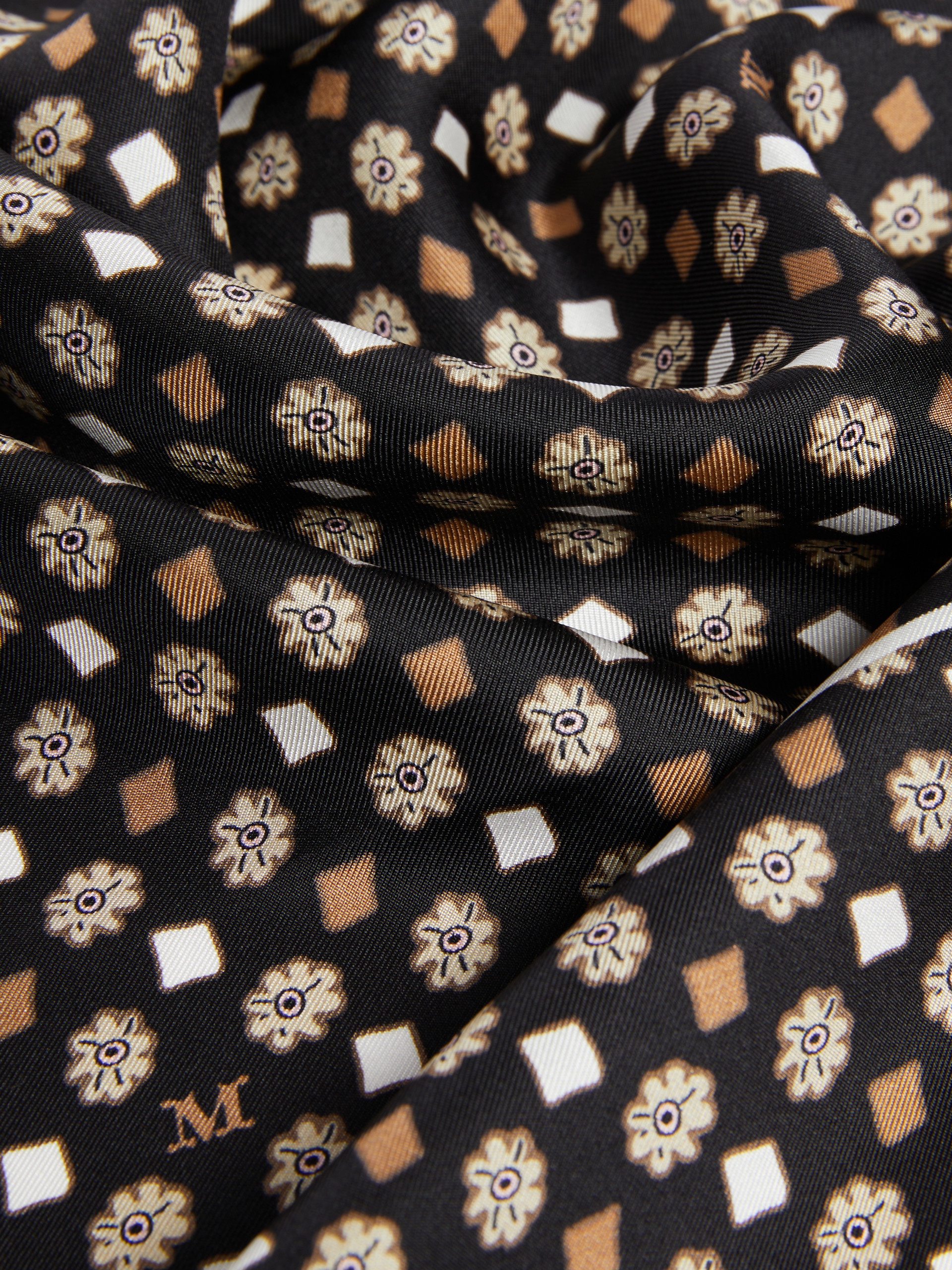 MXACARRE90W1 Printed silk oversized scarf - 3