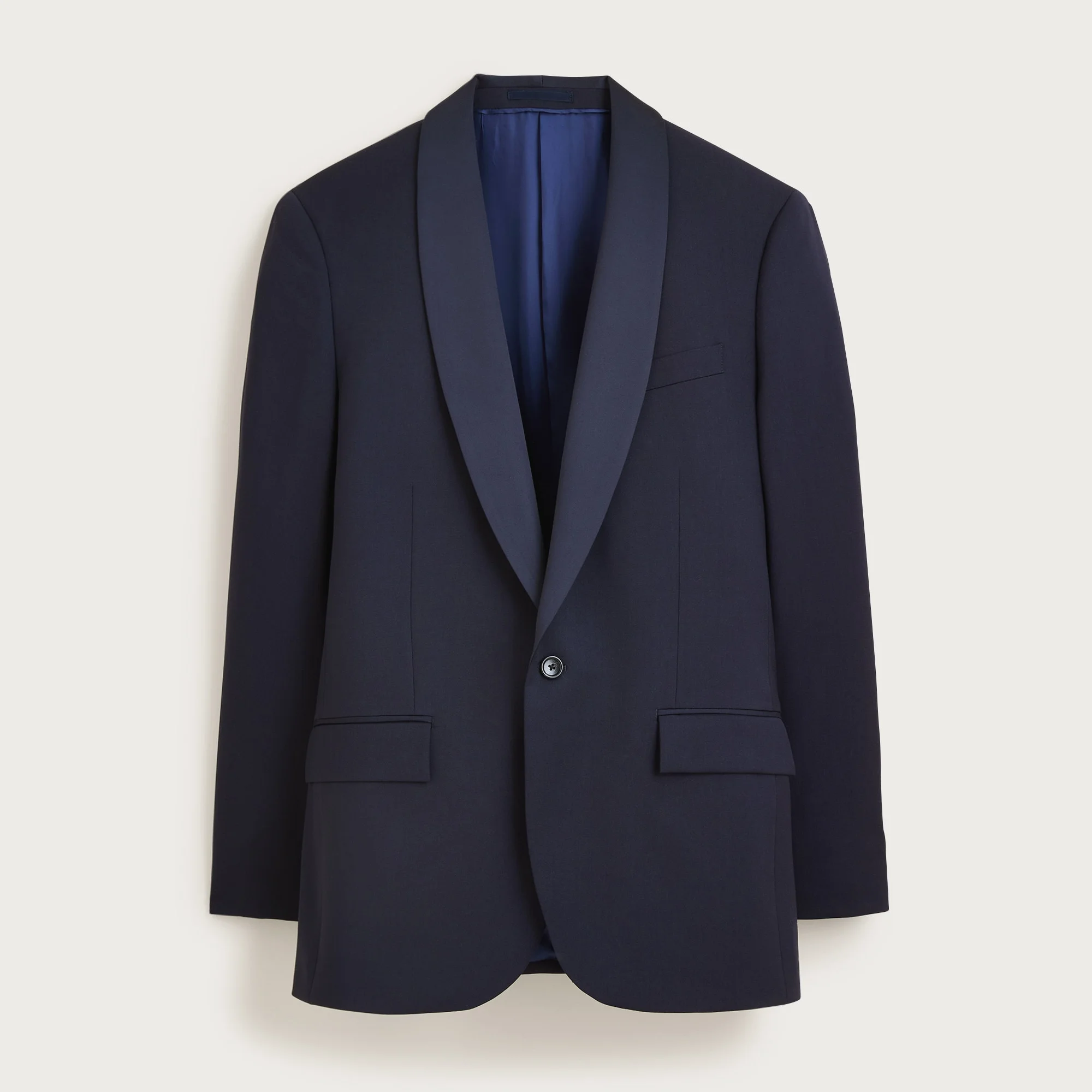 Ludlow Slim-fit shawl-collar tuxedo jacket in Italian wool - 1