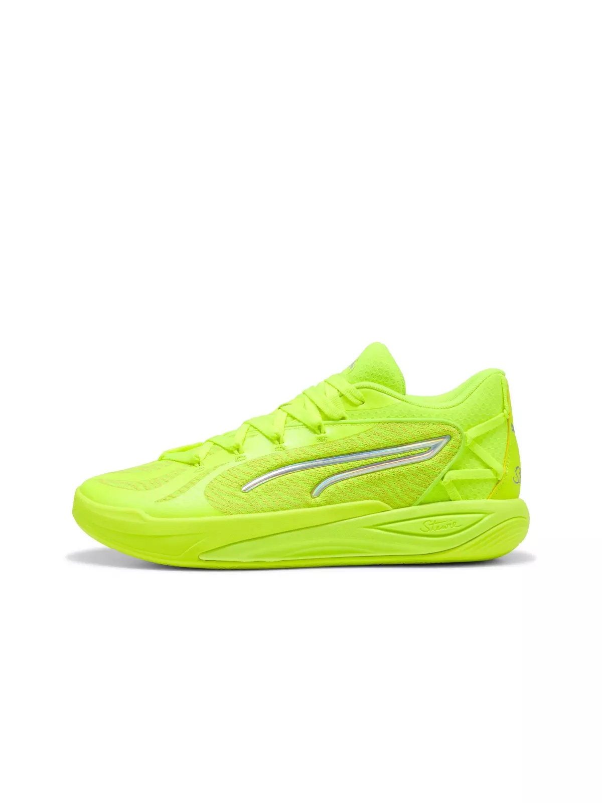 PUMA Stewie 4 Flawless "Lime Squeeze/Lime Sheen" Women's Basketball Shoe - 2