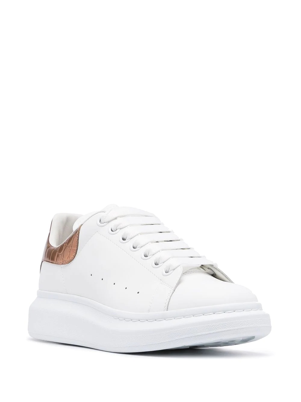 Oversize leather sneakers - 2