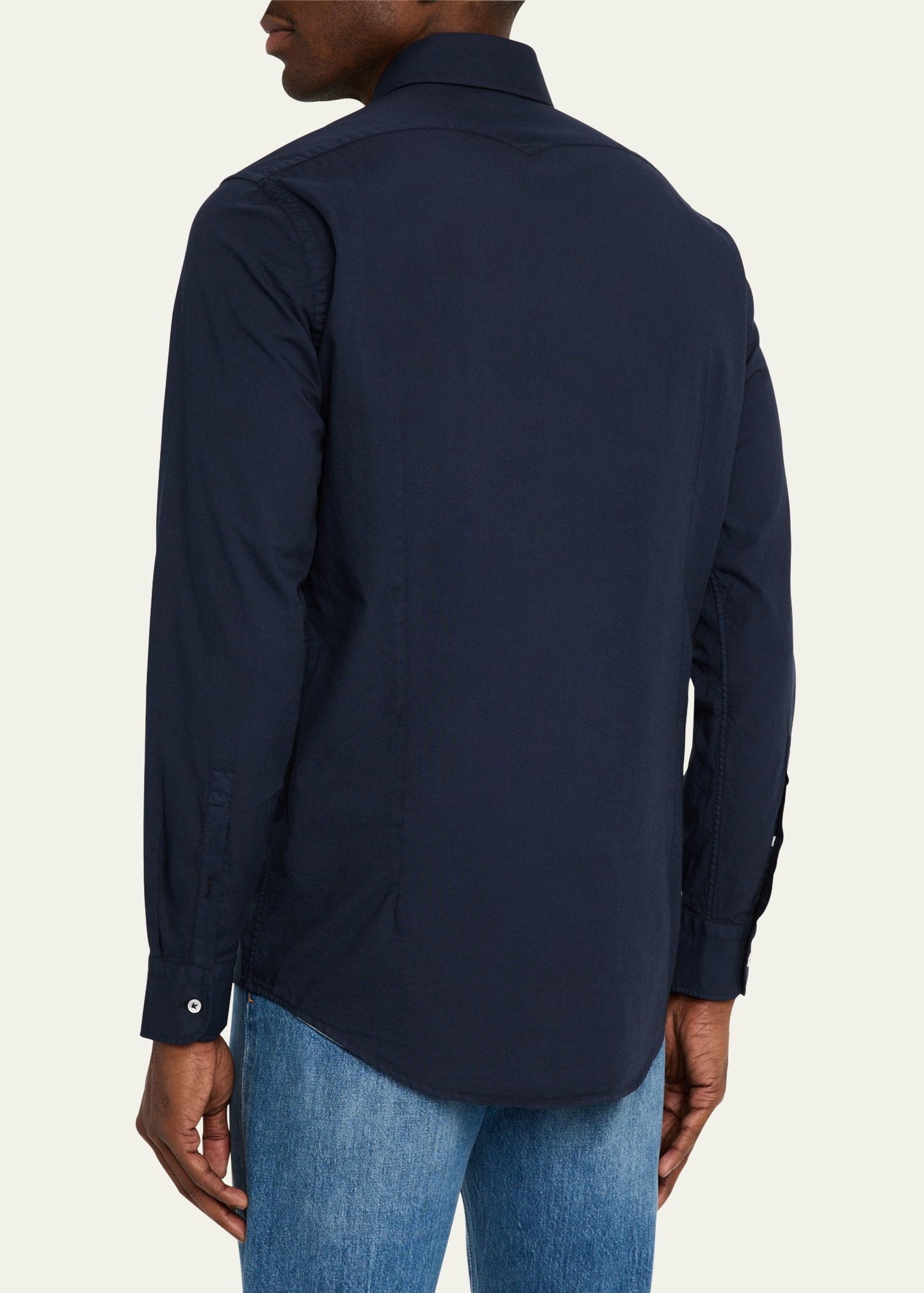 Men's Genova Oxford Cotton Sport Shirt - 3
