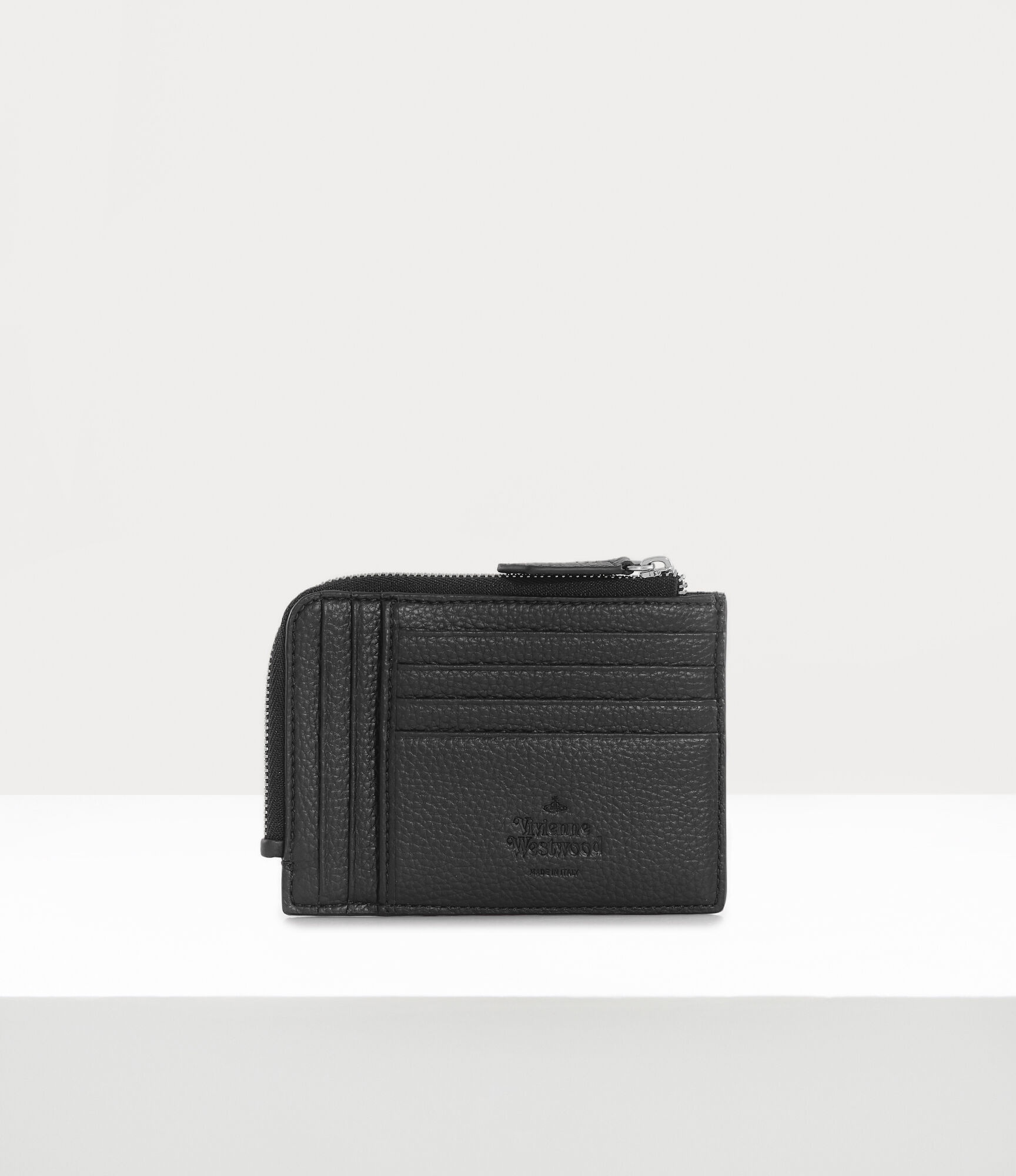 Vivienne Westwood MEDIUM CARD HOLDER WITH ZIP | REVERSIBLE