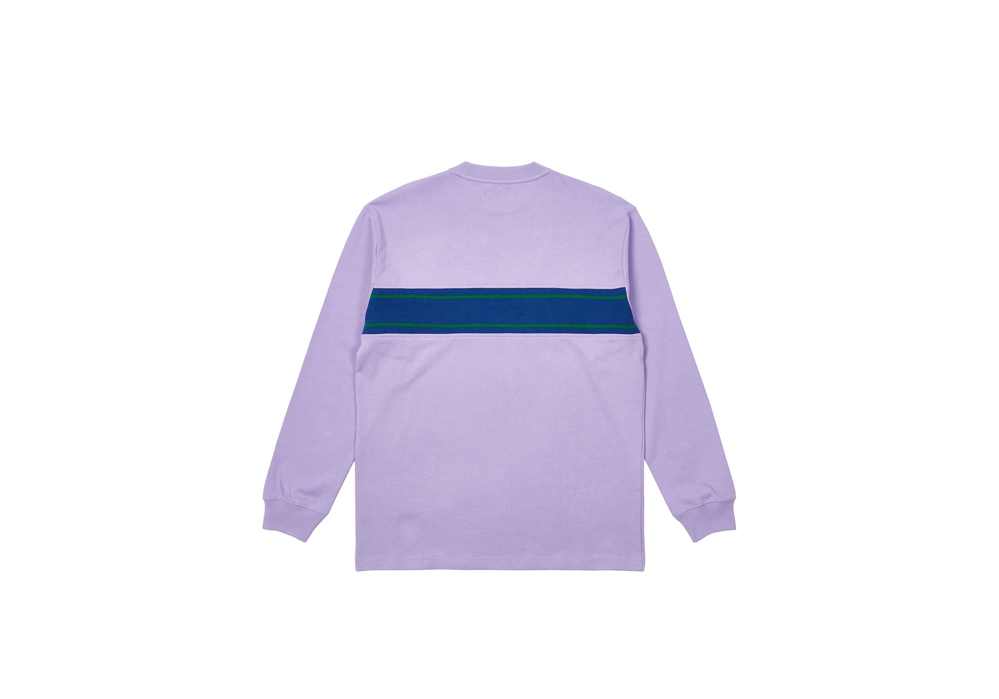 KNIT BLOCK LONGSLEEVE VIOLET - 2