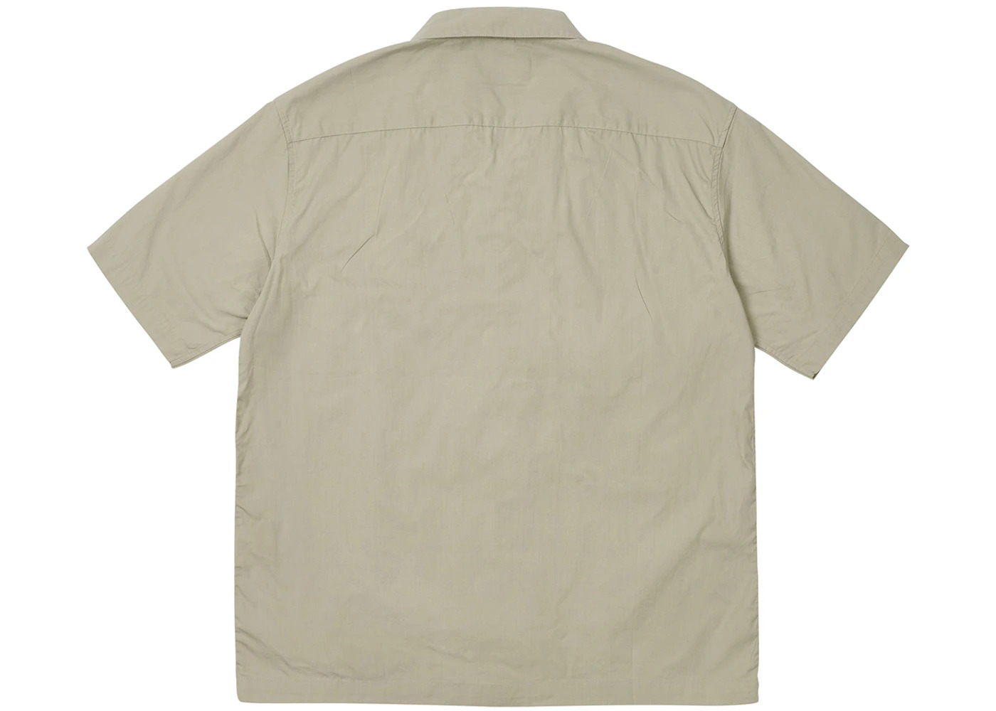 Palace Double Faced Shirt Concrete Gray - 2