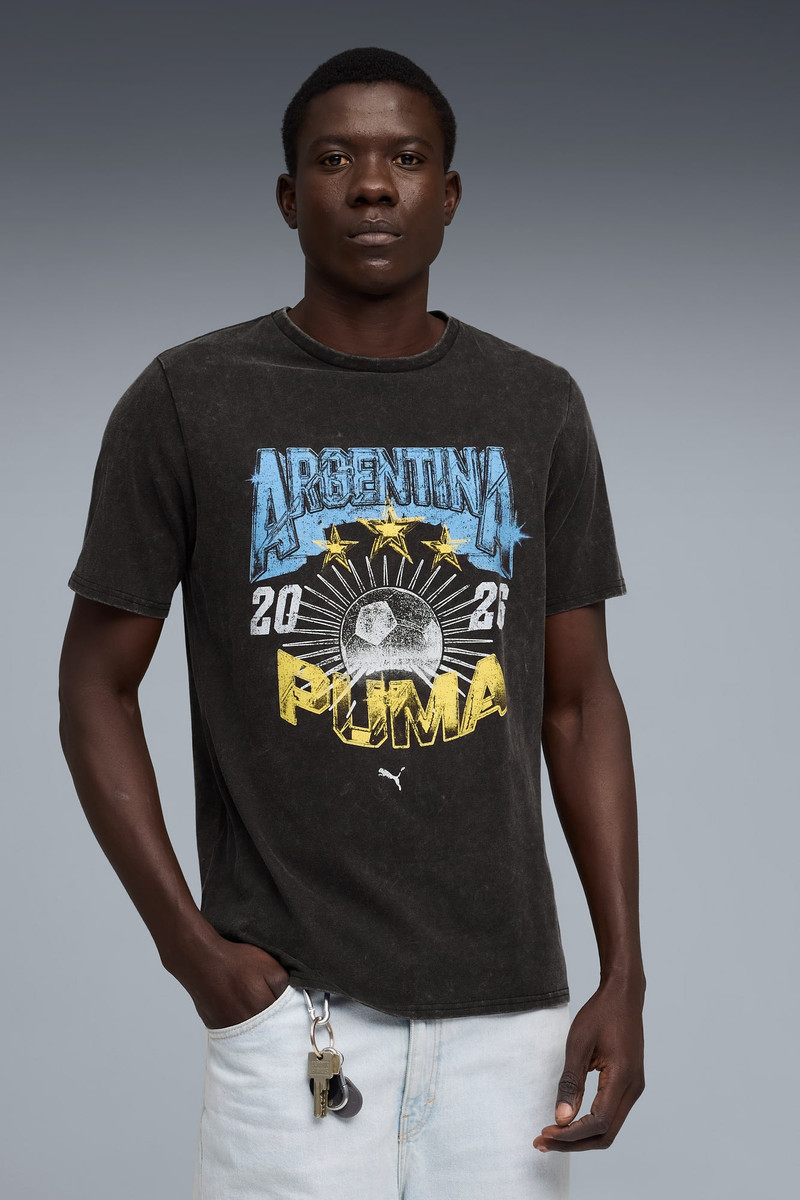 PUMA Fanpack 90s Bespoke Men's Relaxed Soccer Tee outlook