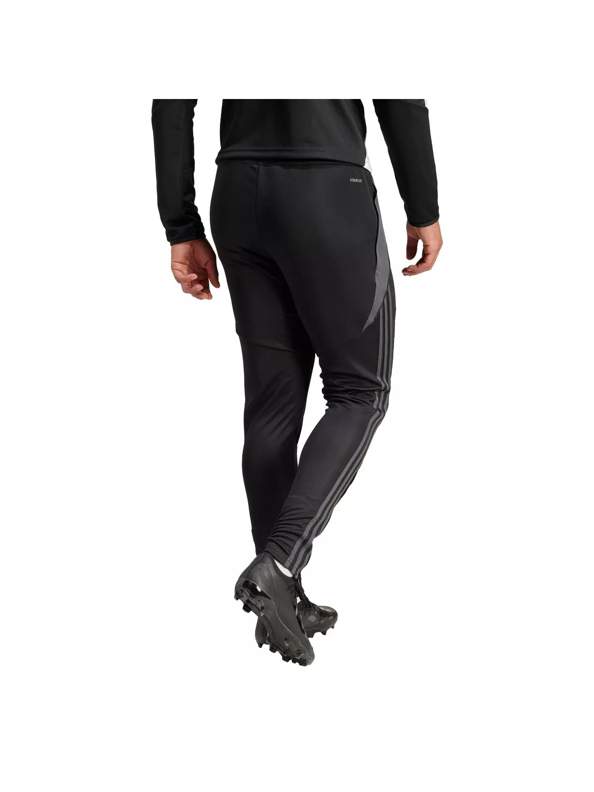 Men's Tiro 24 Training Tracksuit Pants - Black/Grey - 2