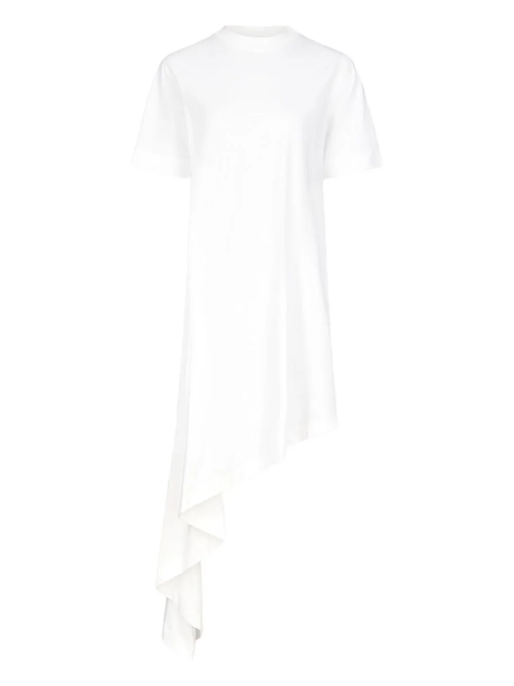 Igari asymmetric pleated T-shirt dress - 1