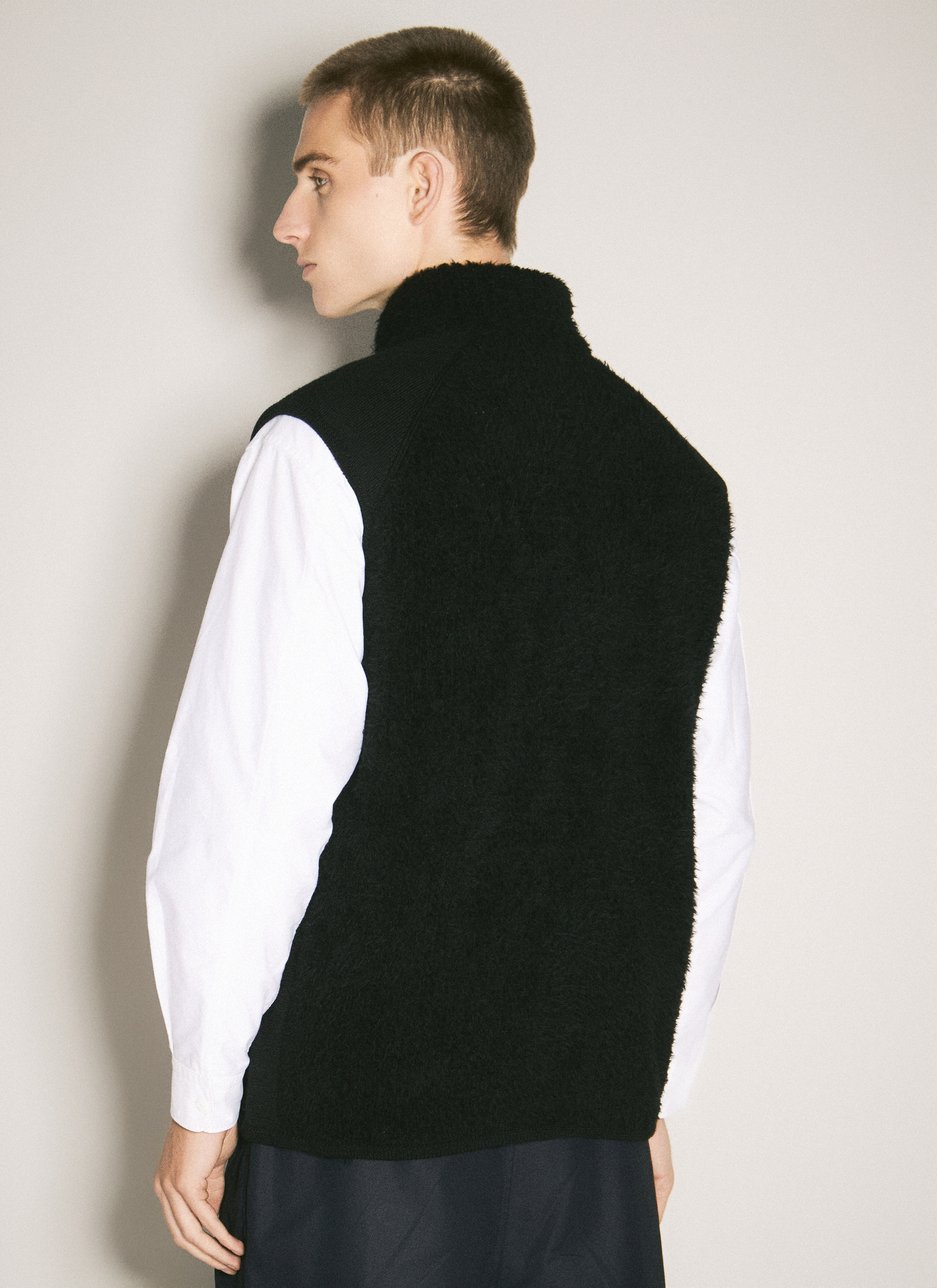 Wool-Blend Vest - 5