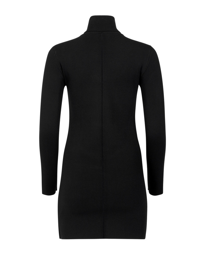 COMPRESSED MINI DRESS BLACK 5