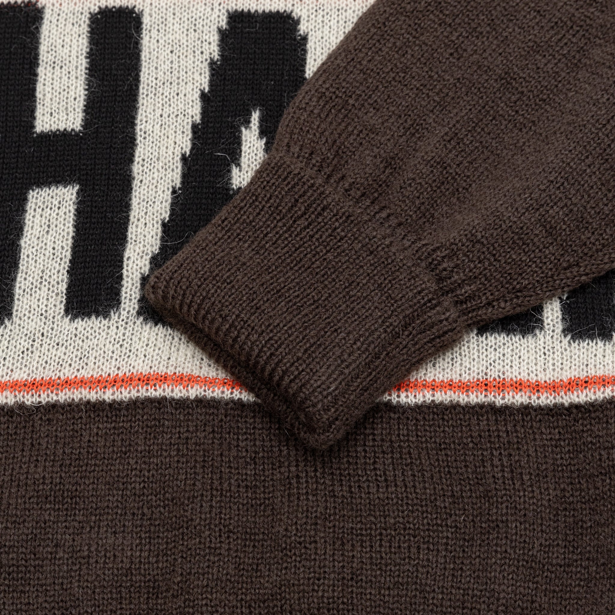HAHAHAH WOOL MOHAIR SWEATER - 4