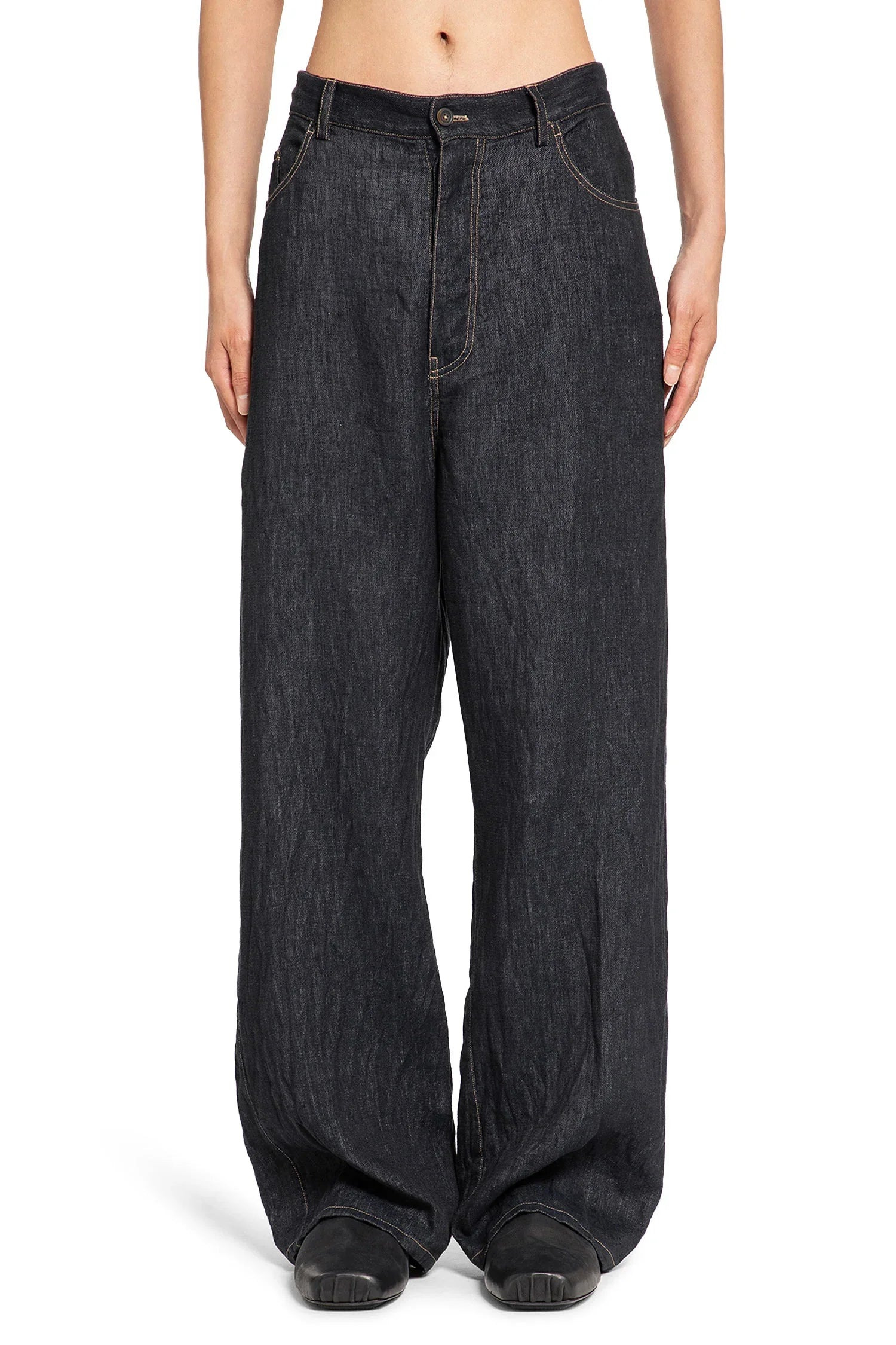Straight Relaxed Jeans - 2