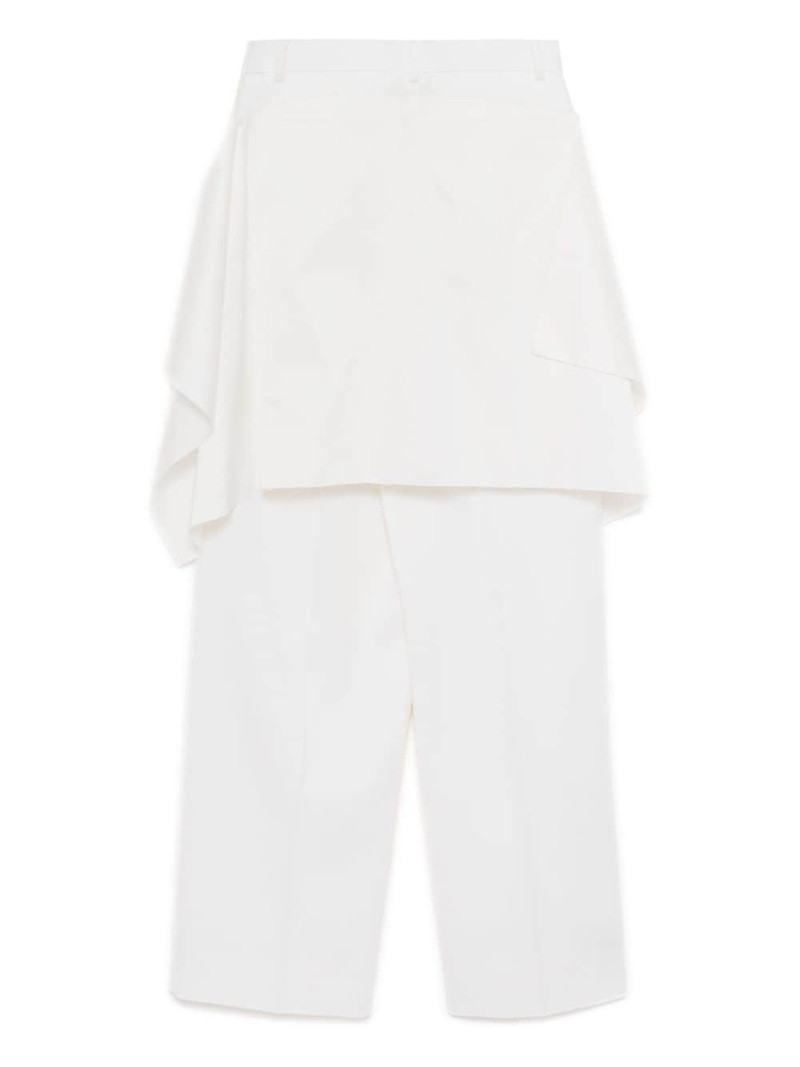 UNDERCOVER panelled straight trousers outlook