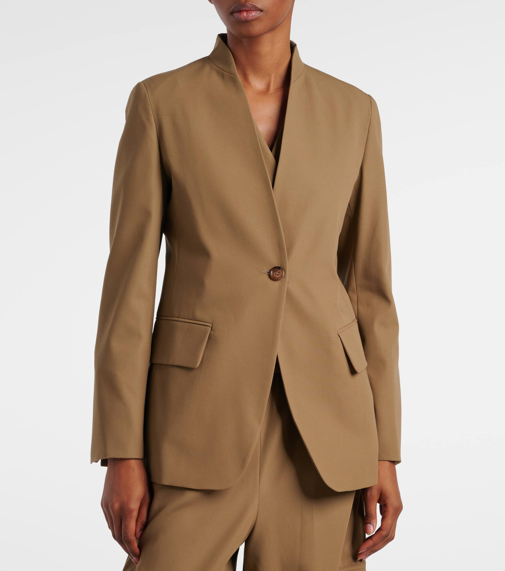 Segnale cotton twill blazer - 6