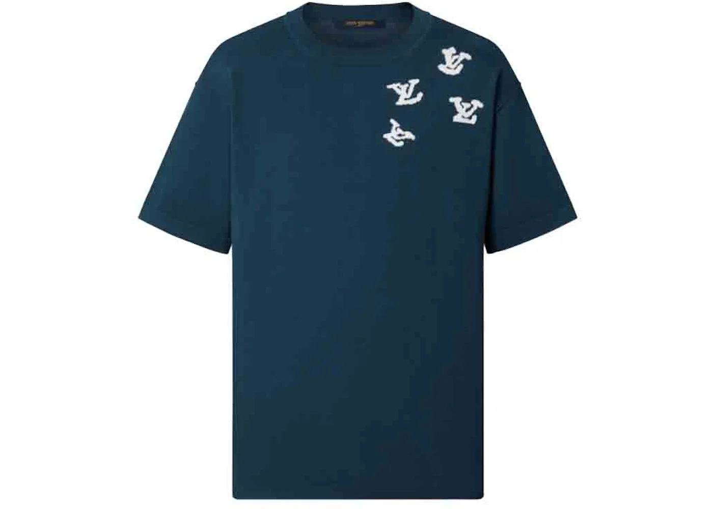 Louis Vuitton Jazz Trumpeter Signature Crewneck Bleu Graphique - 1