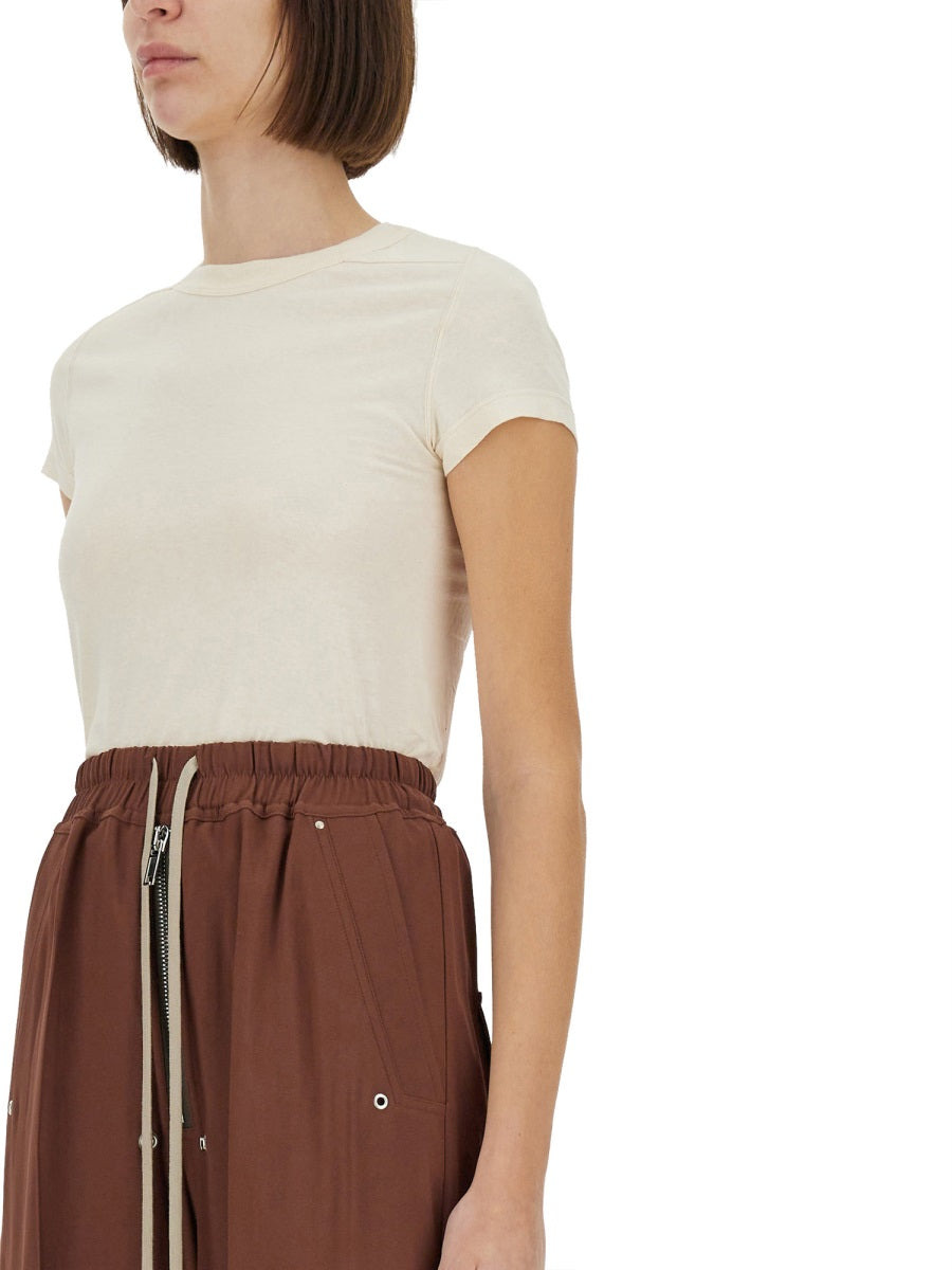 Rick Owens Women Cropped T-Shirt - 4
