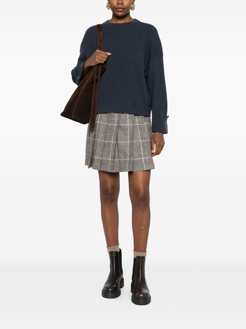 Brunello Cucinelli cuff-detail sweater outlook