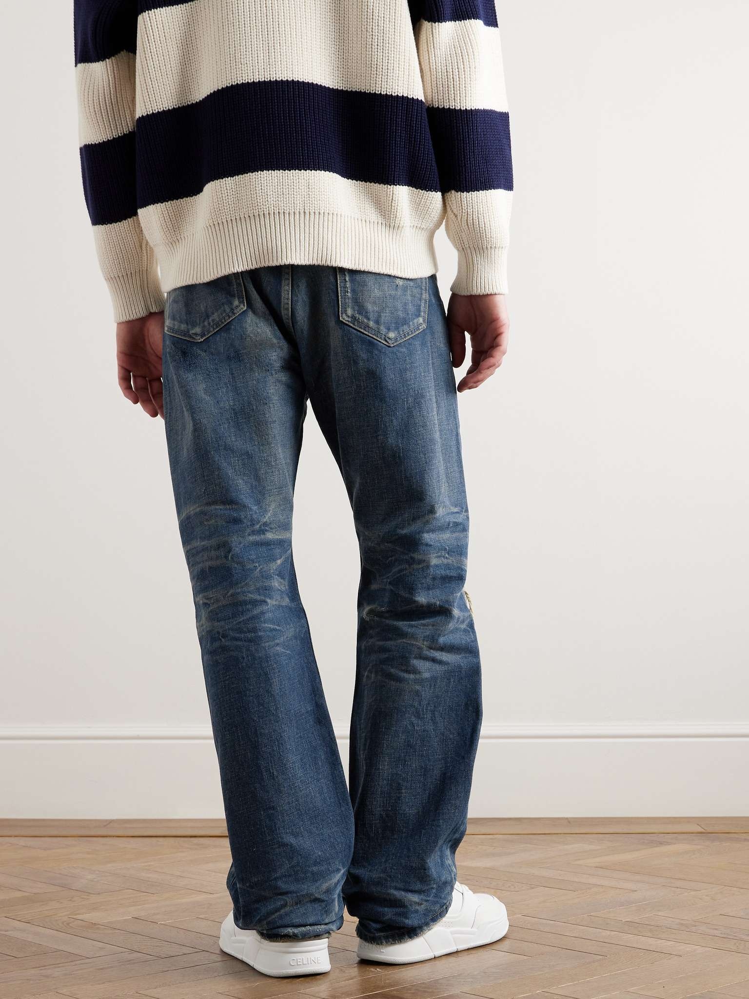 Kurt Straight-Leg Distressed Jeans - 4