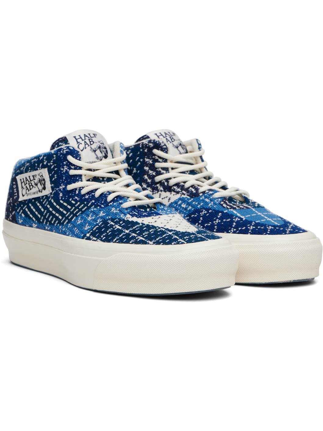 Navy FDMTL Edition Half Cab 33 EK Sneakers - 4