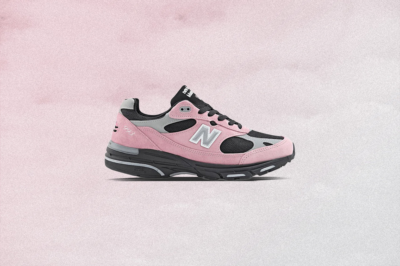 MADE IN USA 993 - PINK TAFFY/BLACK/SLATE GREY - 5