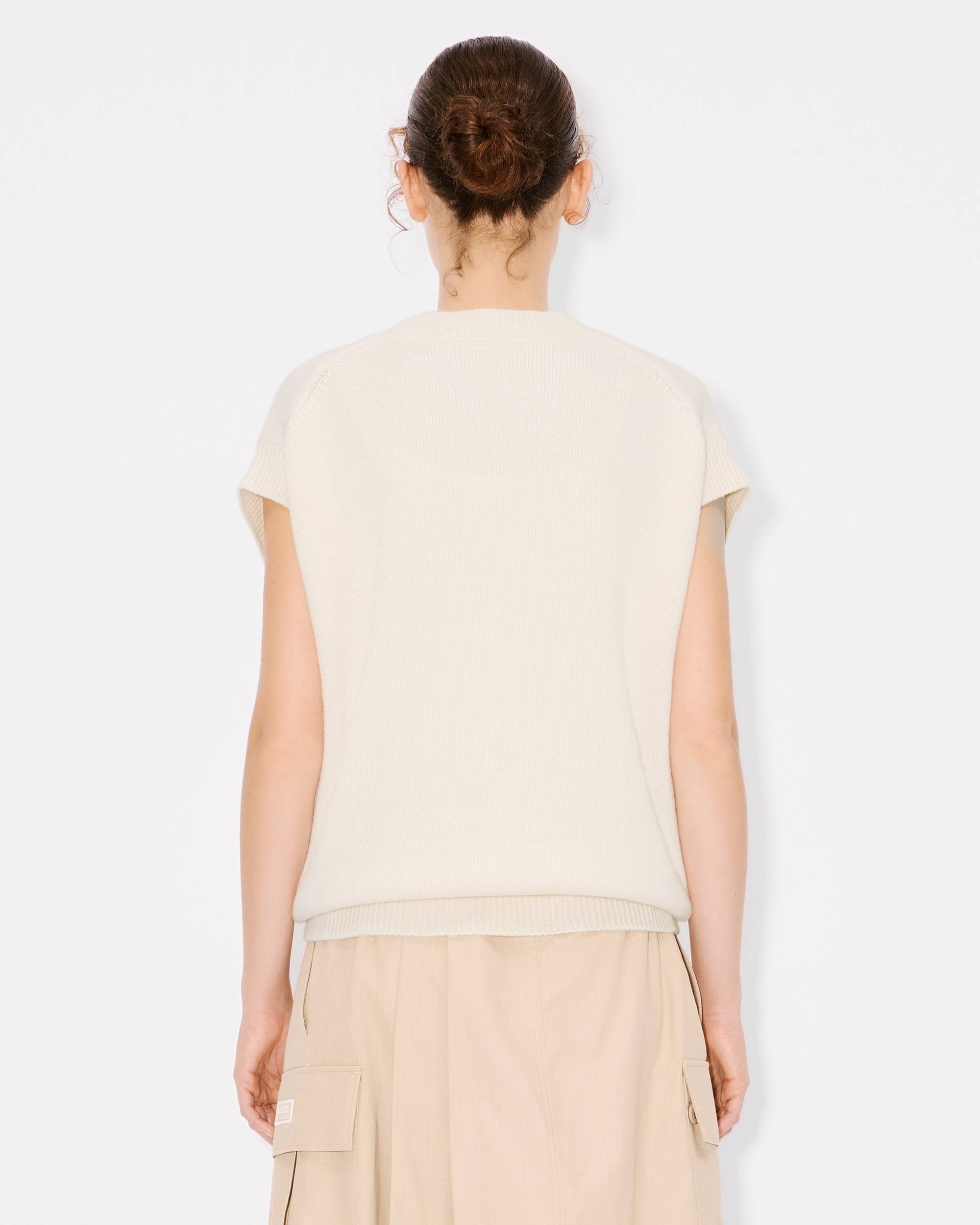 'KENZO Jungle Flower' embroidered wool vest - 4