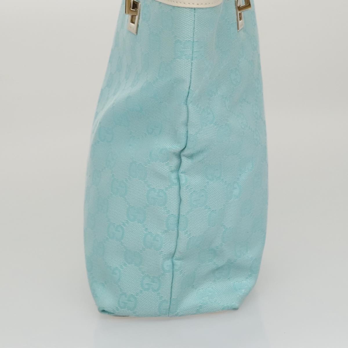 GUCCI GG Canvas Tote Bag Light Blue - 5