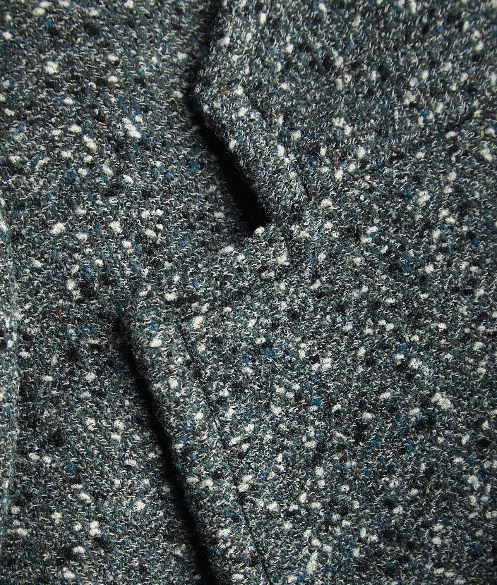 Textured Wool Coat - 4