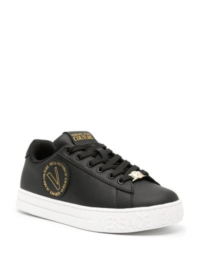 VERSACE JEANS COUTURE Court 88 leather sneakers outlook