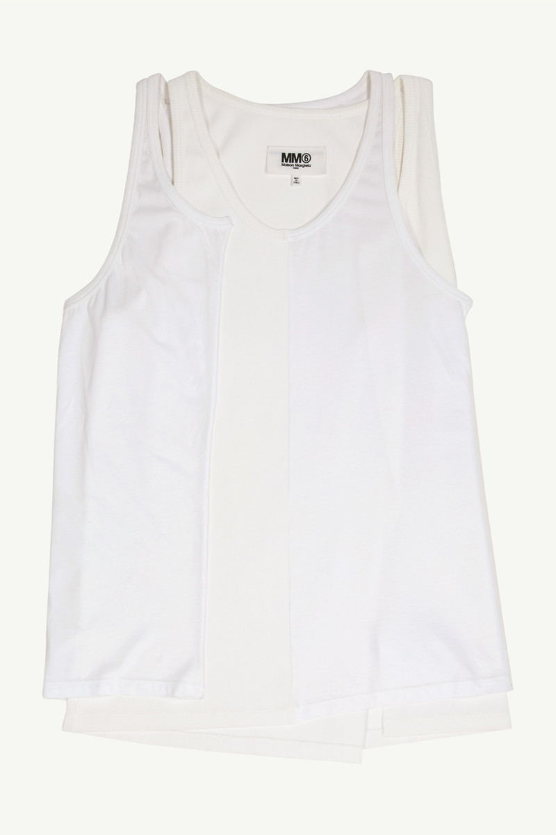 Spliced tank top 1