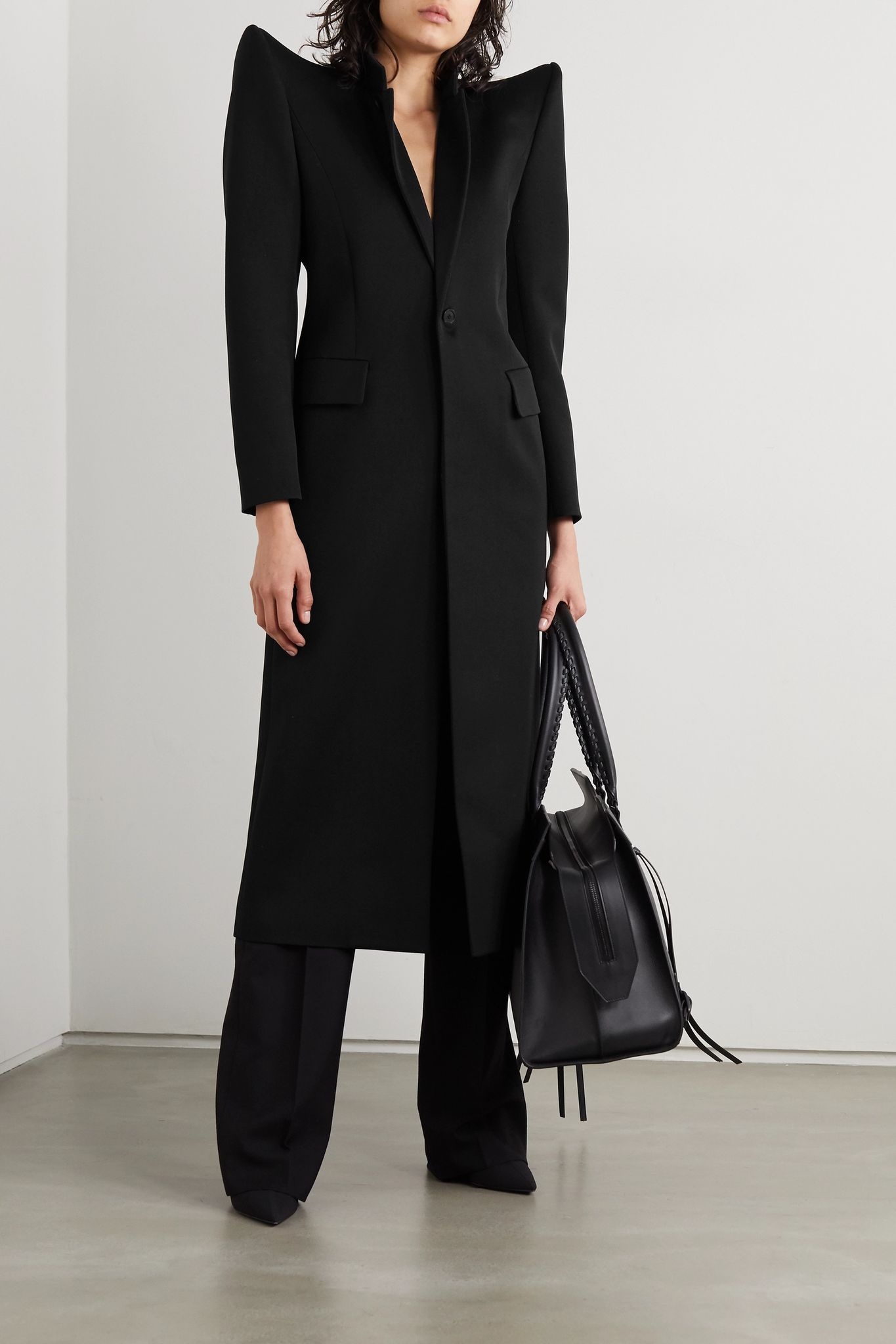 Wool-twill coat - 2