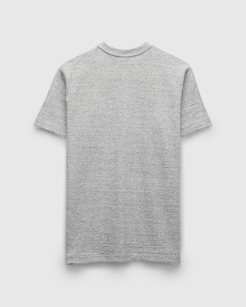 Warehouse & Co. 4601 Tube Knit Tee in Heather Grey outlook