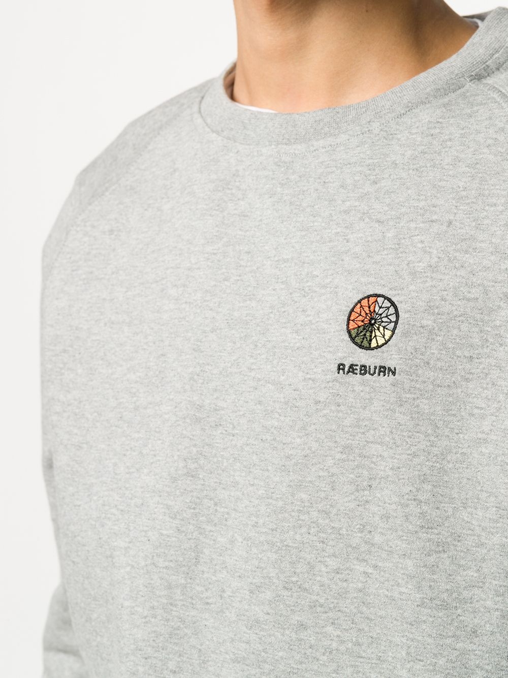 embroidered logo sweatshirt - 5