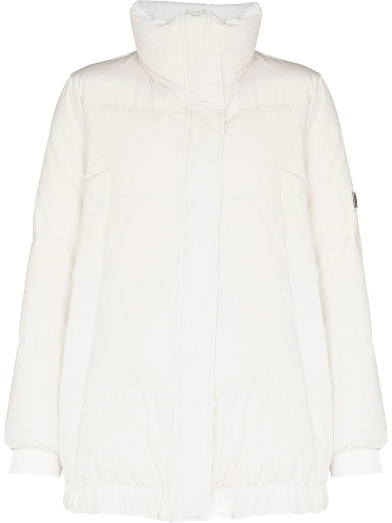 rhinestone-embellished padded jacket 1