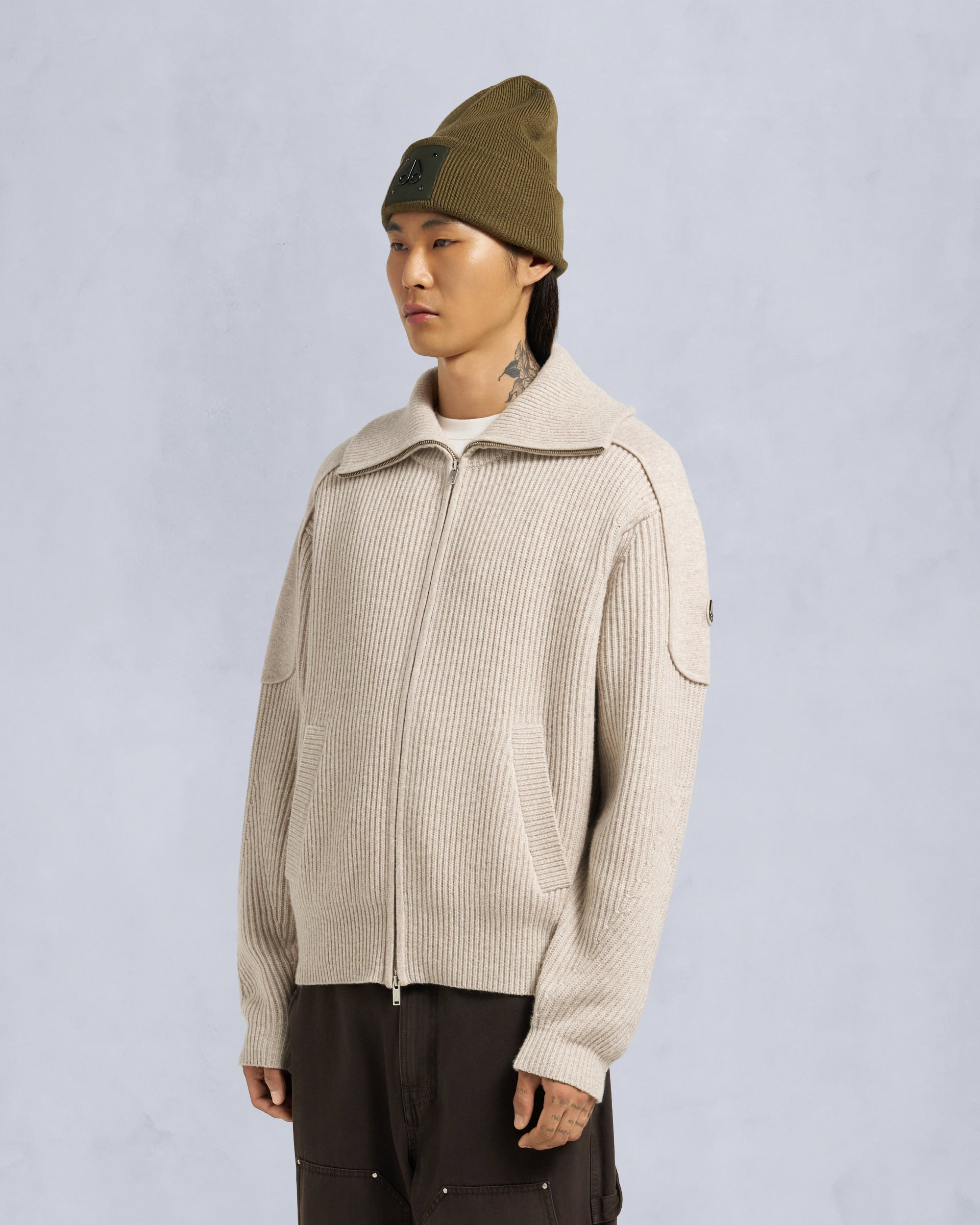 COLSON FULL-ZIP SWEATER - 3
