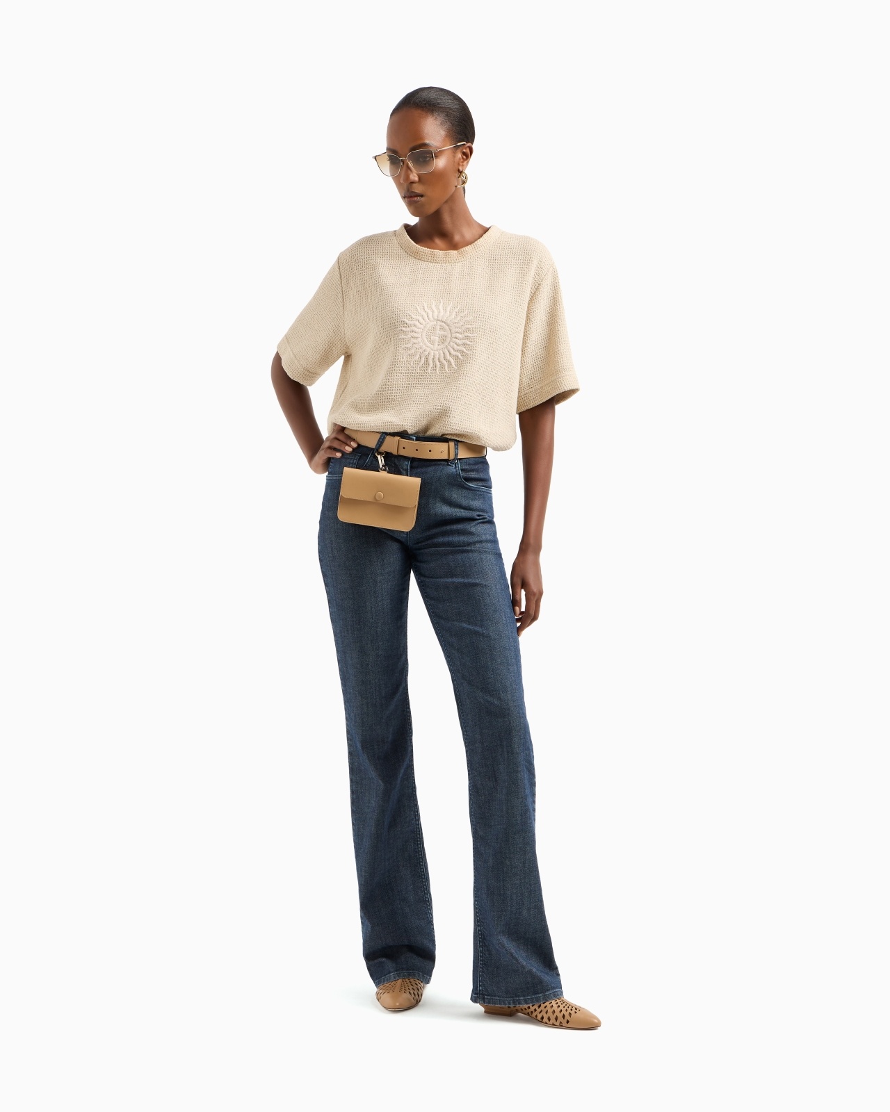 COTTON T-SHIRT WITH EMBROIDERY - 2