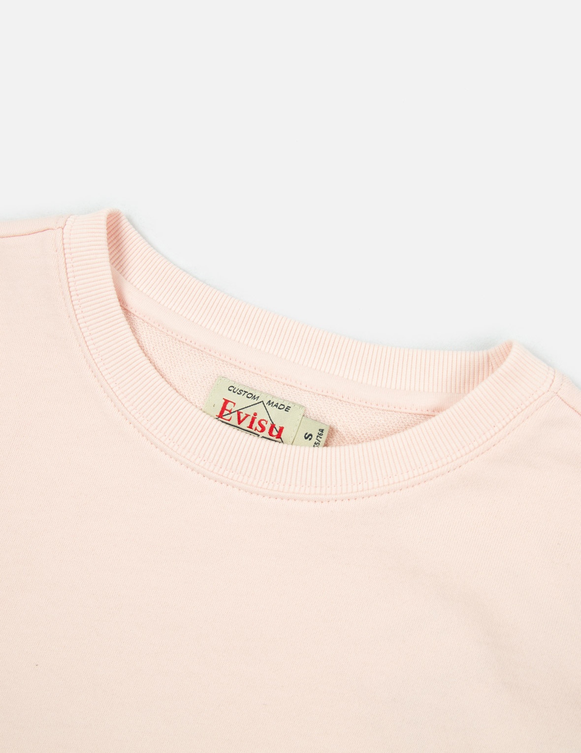KAMON AND LOGO PRINT DROP-SHOULDER CROPPED SWEATSHIRT - 7