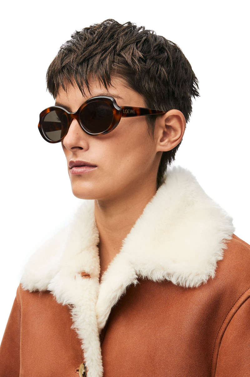 Loewe Mini Oval Slim sunglasses outlook