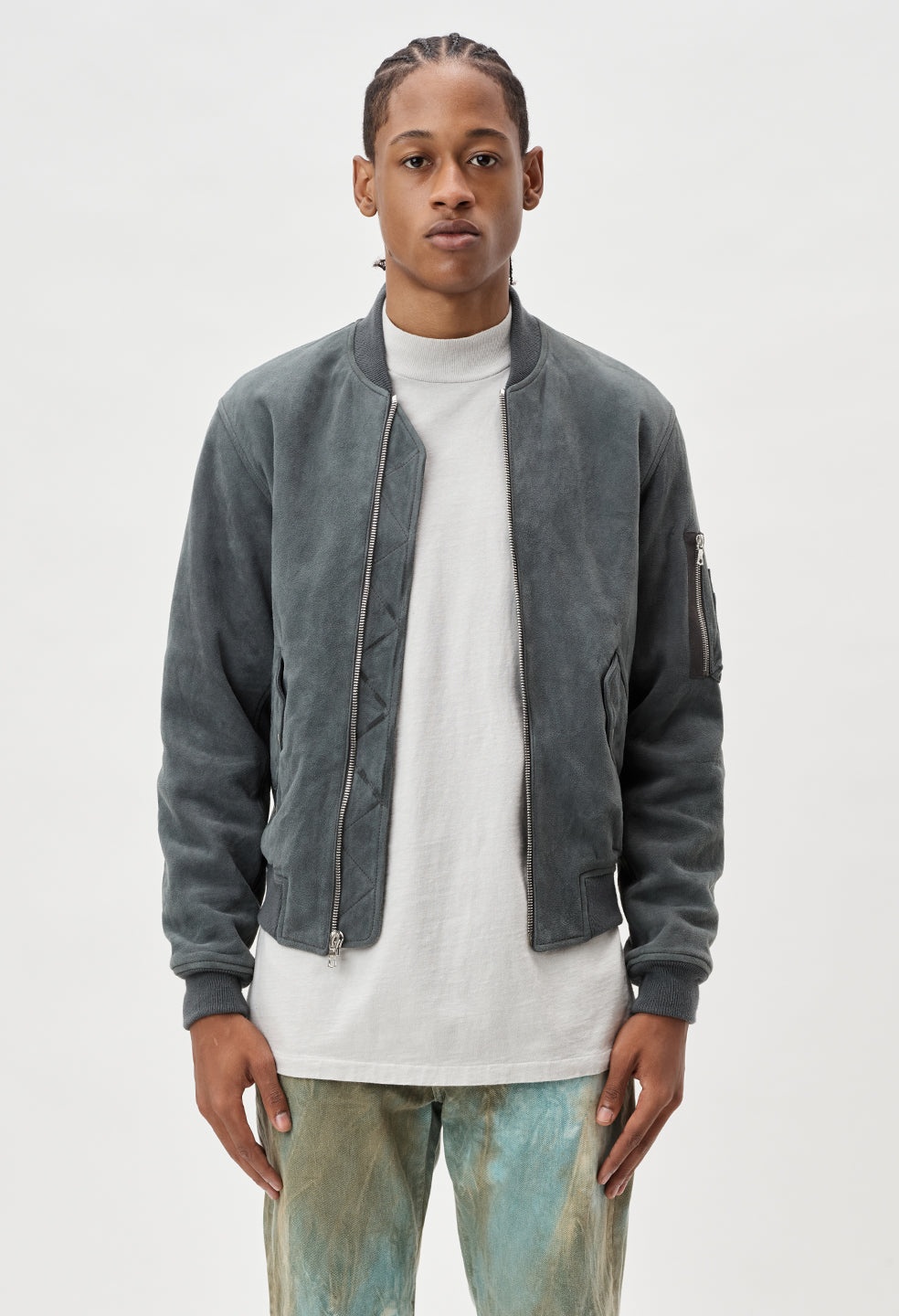 LEATHER BOGOTA BOMBER - 2