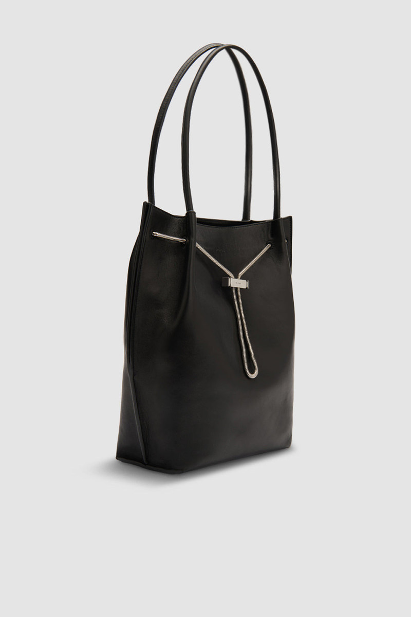 BY FAR Kayla Black Nappa Leather Shoulder Bag outlook
