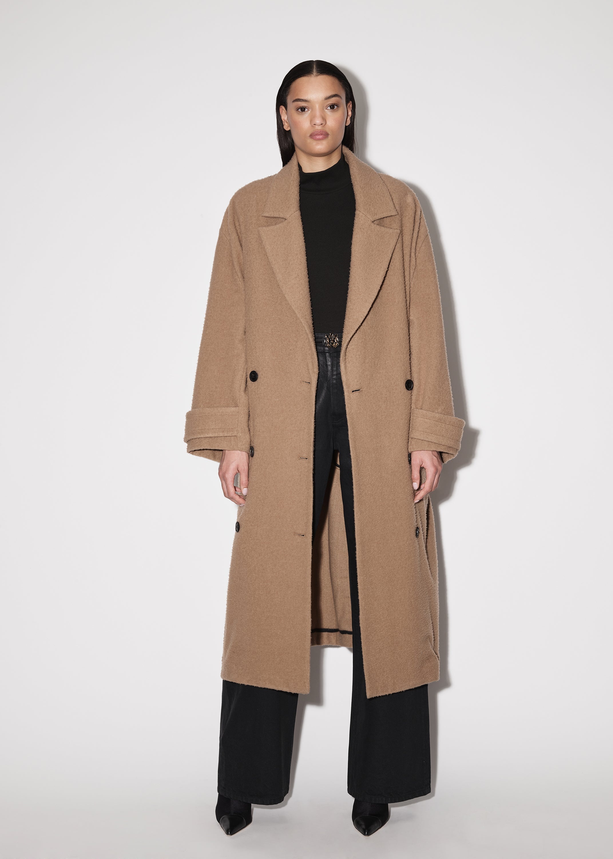 DOUBLE BREASTED COAT - 2