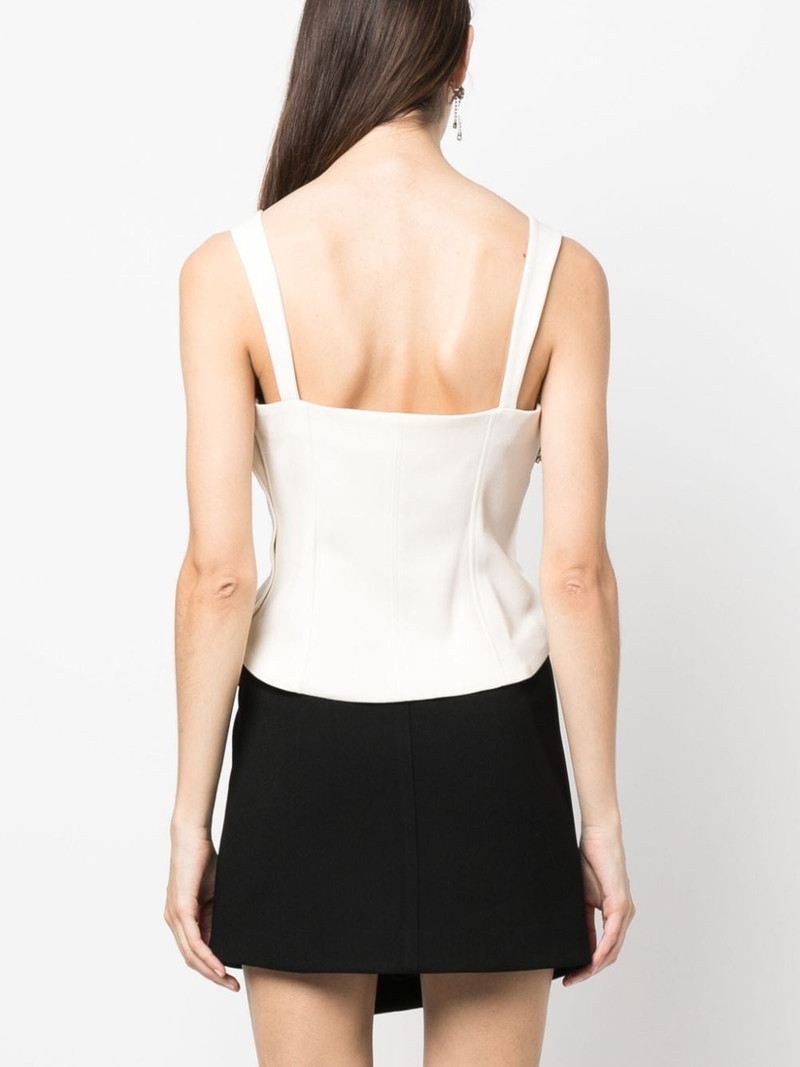 crystal-embellished corset top 4