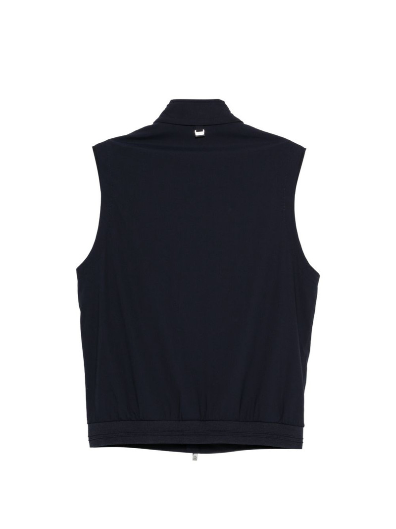 CORNELIANI zip sleeveless gilet outlook