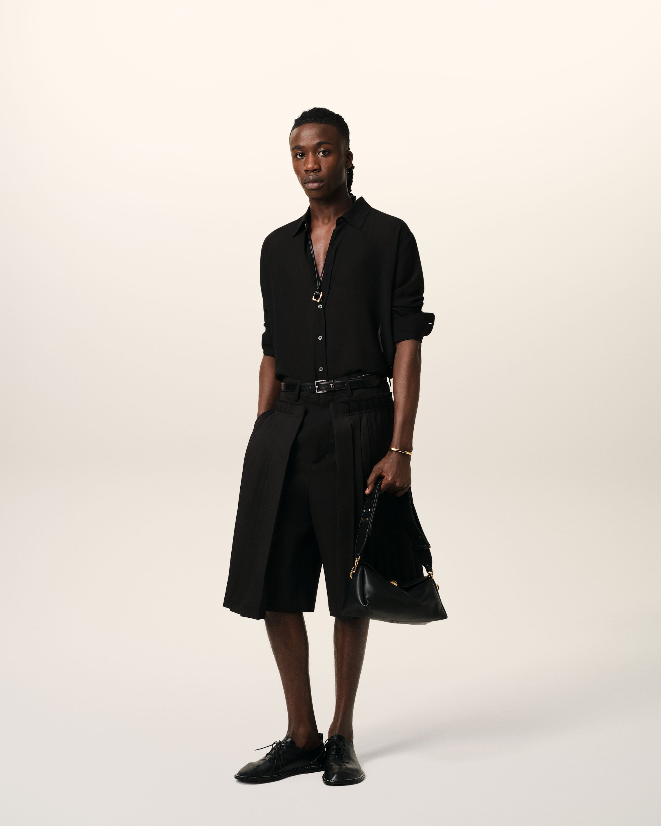 BLACK CLASSIC SHIRT - 1