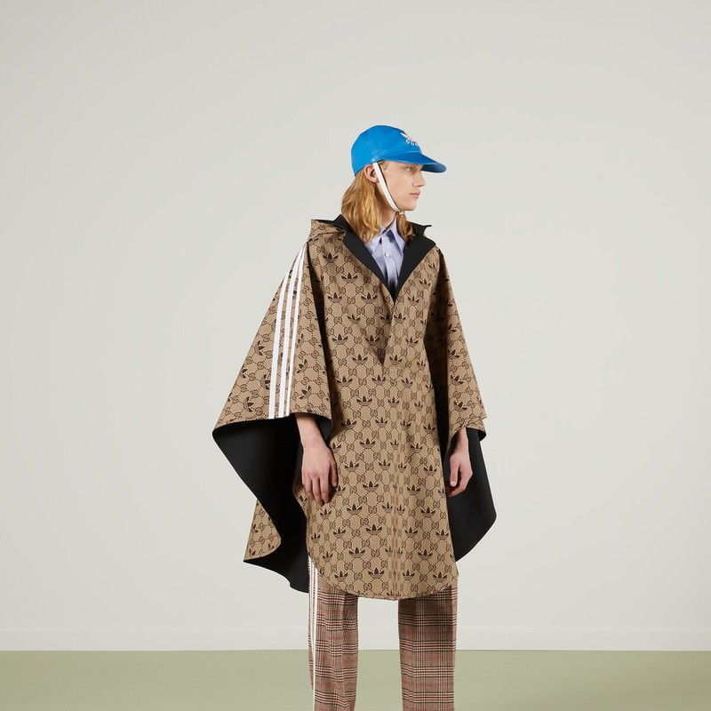 adidas x Gucci reversible cape coat 4
